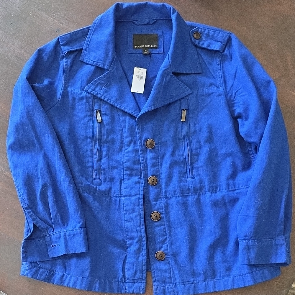 Banana Republic Kids Royal Blue Jean Jacket